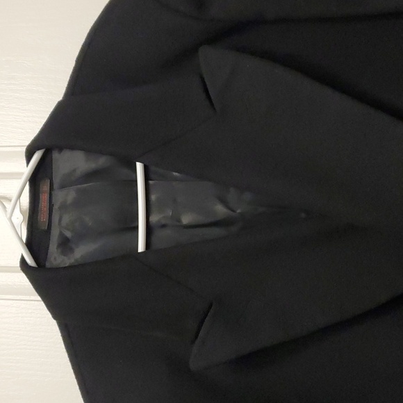 Mens Wool Coat,Black by BOSTON'S TRADERS - Picture 4 of 14